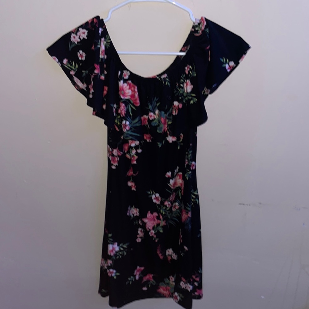 Bleach dress with flowers